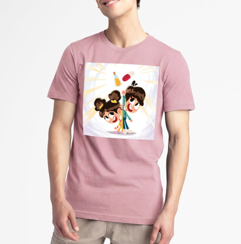 Booger Doctors Magic Potion Pink Soft Jersey Shirt