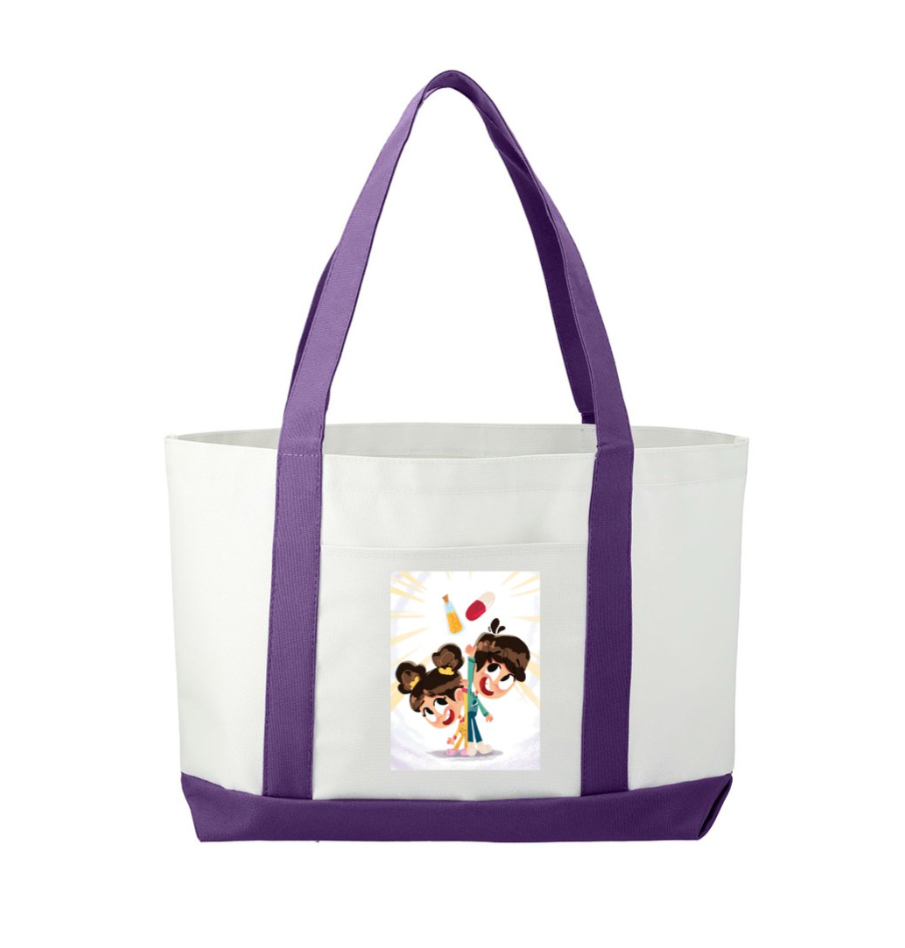Signature Purple Magic Potions Bag